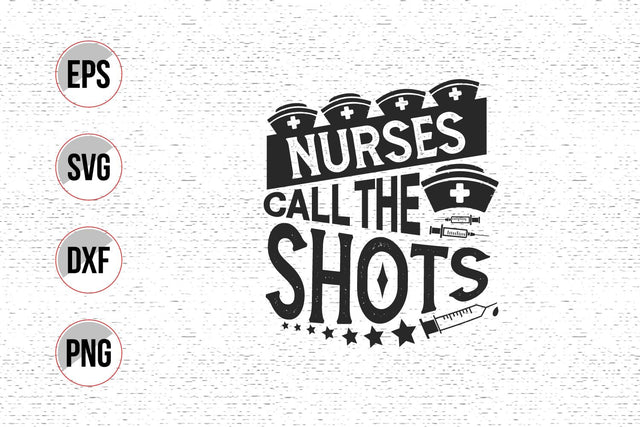 Nurse Typographic Quotes SVG Design. SVG uniquesvg99 