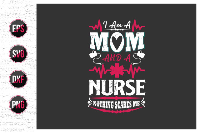 Nurse typographic quotes svg design. SVG uniquesvg99 