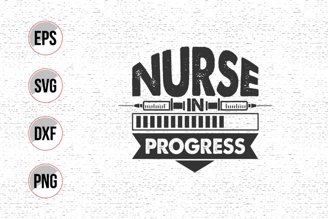 Nurse Typographic Quotes SVG Design. SVG uniquesvg99 