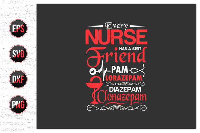 Nurse typographic quotes svg design. SVG uniquesvg99 