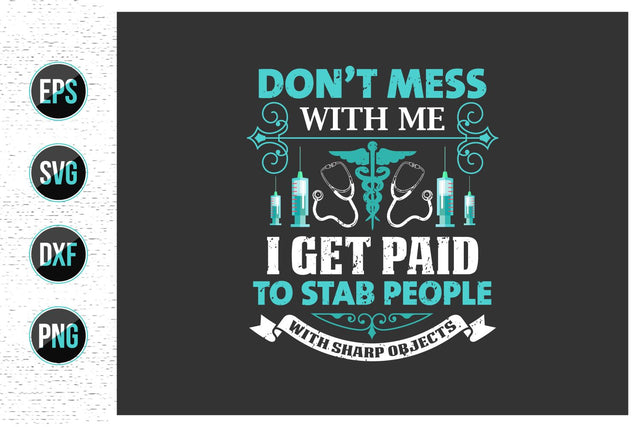 Nurse typographic quotes svg design. SVG uniquesvg99 