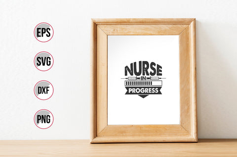 Nurse Typographic Quotes SVG Design. SVG uniquesvg99 