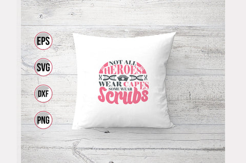 Nurse typographic quotes svg design. SVG uniquesvg99 