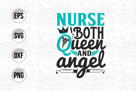 Nurse typographic quotes svg design. SVG uniquesvg99 
