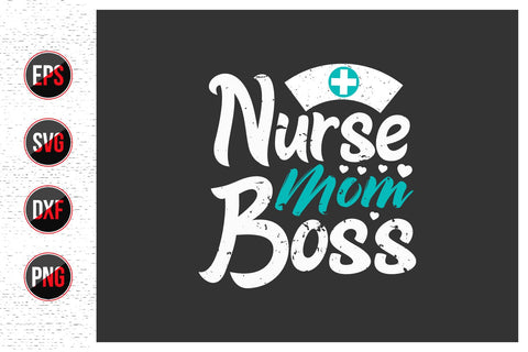 Nurse typographic slogan design Svg Bundle. SVG uniquesvg99 
