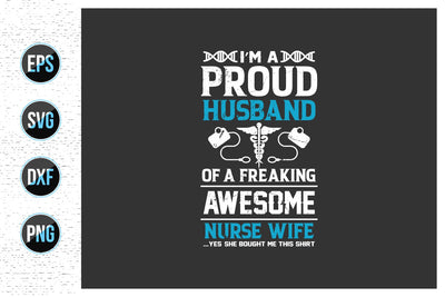 Nurse typographic slogan svg design. SVG uniquesvg99 