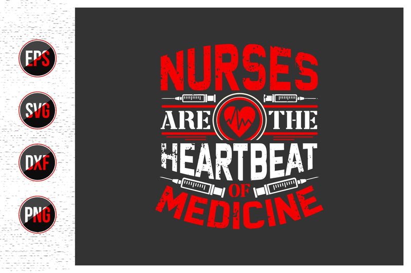 Nurse typographic slogan svg design. SVG uniquesvg99 