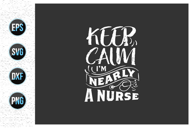 Nurse typographic slogan svg design. SVG uniquesvg99 