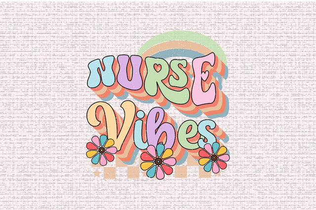 Nurse vibes Sublimation SVGArt 