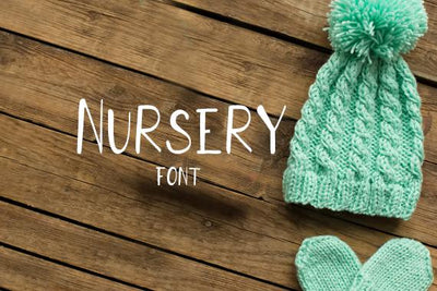 Nursery Font Font Carina Gardner