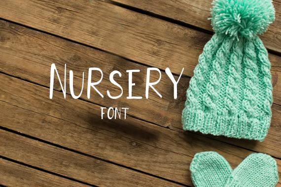 Nursery Font Font Carina Gardner