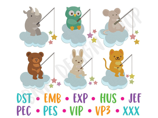 Nursery Machine Embroidery Bundle Embroidery/Applique DESIGNS BNRDesignShop 