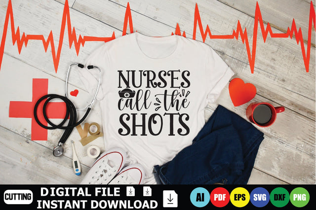 Nurses Call The Shots SVG Shahin alam 