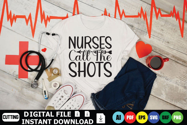Nurses Call The Shots SVG Shahin alam 
