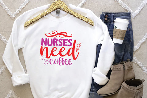 nurses Need Coffee SVG SVG Creativeart88 
