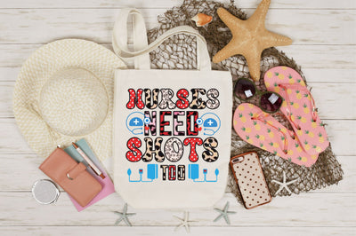 Nurses Need Shots Too sublimation Sublimation SVGista 