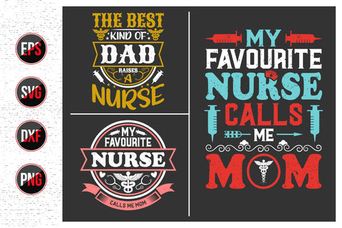 Nurses Quotes SVG Design Bundle. SVG uniquesvg99 