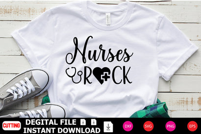 Nurses Rock SVG Shahin alam 