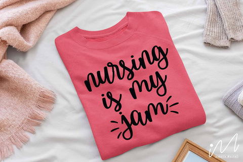 nursing is my jam svg SVG Isabella Machell 