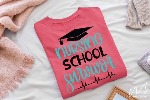 nursing school survivor svg SVG Isabella Machell 