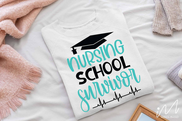 nursing school survivor svg SVG Isabella Machell 