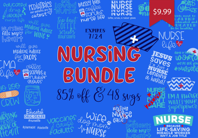 Nursing SVG Bundle Bundle So Fontsy Design Shop 