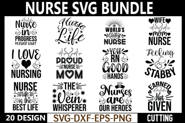 Nursing svg bundle SVG designer krishna 