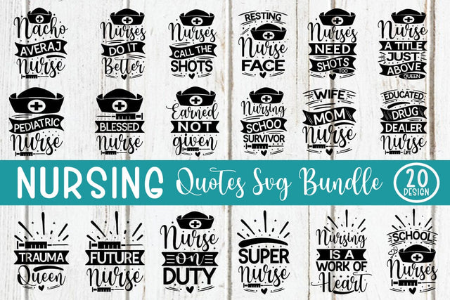 Nursing Svg Bundle SVG designmaster24 
