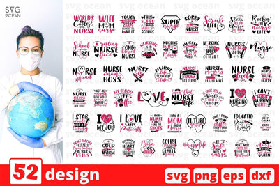 Nursing SVG Bundle SVG SvgOcean 