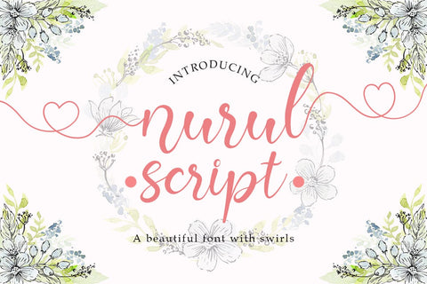 Nurul Script Font Madatype Studio 