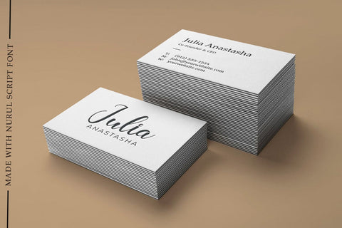 Nurul Script Font Madatype Studio 