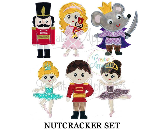Nutcracker Ballet Applique Set Embroidery/Applique Creative Appliques 