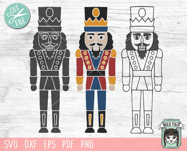 Nutcracker SVG Cut File SVG Wild Pilot 
