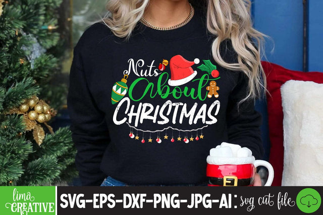 Nuts About Christmas SVG Cute File SVG Insomnia Std 