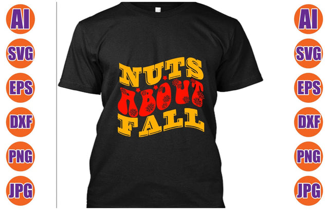 Nuts About Fall Retro SVG SVG Syaman 