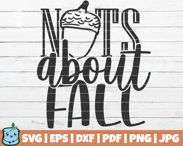 Nuts About Fall SVG MintyMarshmallows 