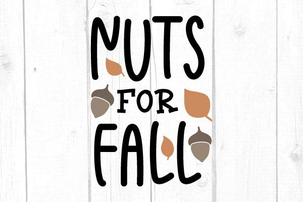 Nuts For Fall Svg SVG cricutfilesmg 