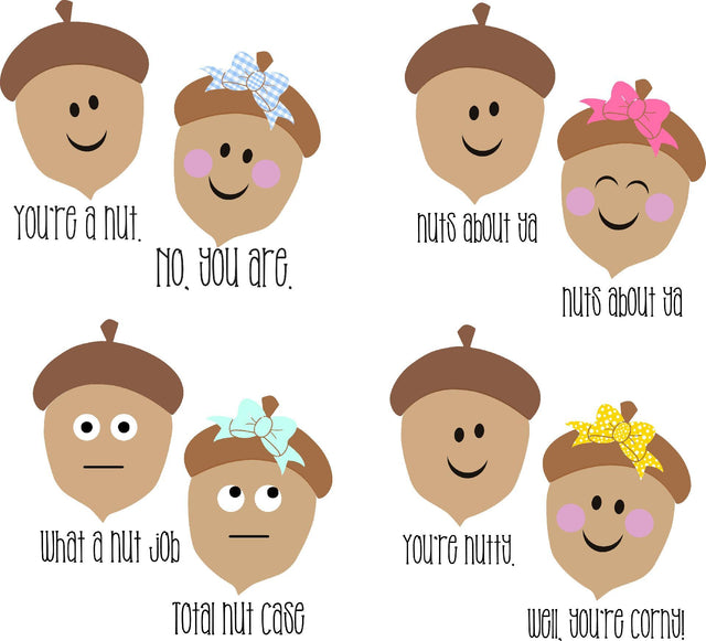 Nutty Friends SVG Set | So Fontsy SVG So Fontsy Design Shop