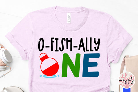 O fish ally one - Birthday SVG EPS DXF PNG Cutting File SVG CoralCutsSVG 