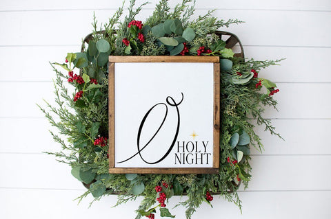 O Holy Night Christmas SVG SVG Pickled Thistle Creative 