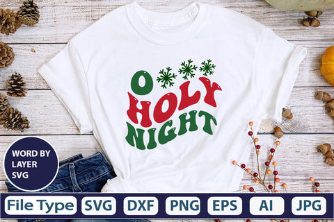 O Holy Night SVG Cut File SVG DesignPlante 503 