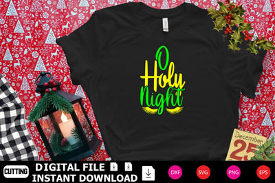 O Holy Night SVG Shahin alam 
