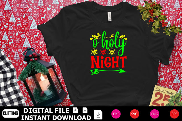 O Holy Night SVG Shahin alam 