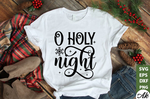 O holy night SVG SVG akazaddesign 