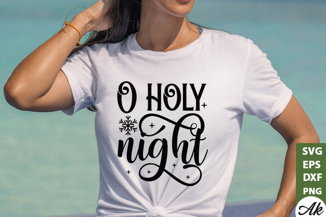 O holy night SVG SVG akazaddesign 