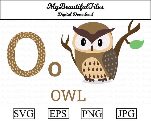 o-owl SVG MyBeautifulFiles 