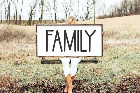 Oakland - Tall Farmhouse Font Font KA Designs 