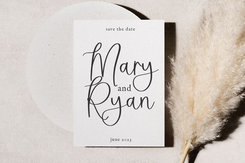 Oakleigh - Modern Script Font Font KA Designs 