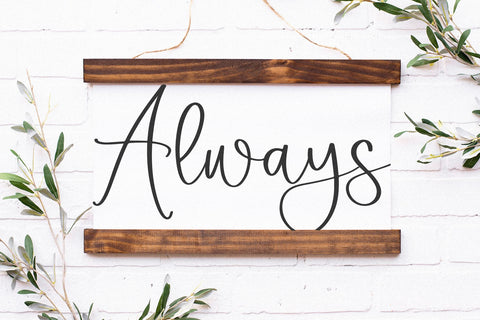 Oakleigh - Modern Script Font Font KA Designs 