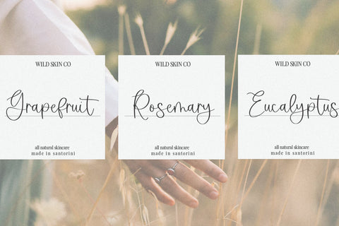 Oakleigh - Modern Script Font Font KA Designs 